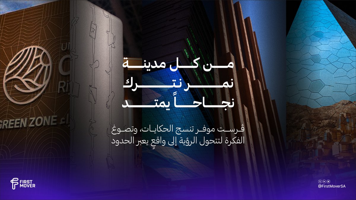 FirstMoverSA's tweet photo. 10 سنوات 
من الرياض إلى العالم..

نقلنا ثقافة المملكة بلغات مختلفة، وصنعنا مع شركائنا أثرًا يتجاوز الحدود. 🌎