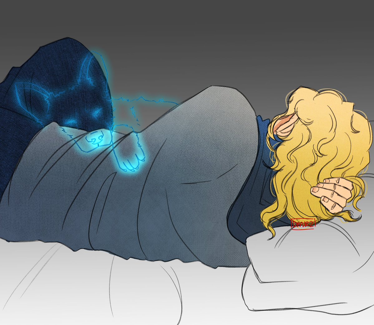 dimeurz's tweet photo. day 3: comfort 🐾💙
#SENTRYWEEK26 #thesentry https://t.co/ctu9G5BPhi