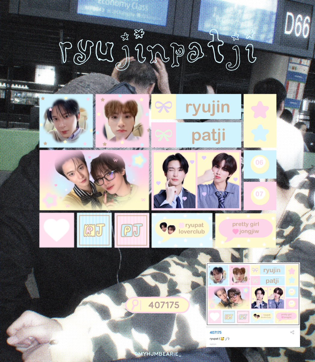 myhjmbearie_'s tweet photo. 𑣲⋆ 🐱ྀི ⋆°

code igloo polapolar : ryupat 🪽
sticker studio : moshi moshi 💭

♡ personal use only
♡ do not use for commercial

( ใครปริ้นแล้วเอามาอวดกันดั้ย 👉🏻👈🏻 )

 ♡ྀི⸝⸝ ꒰ #ryujinpatji | #ริวจินแพทจิ ꒱ ˚⊹ https://t.co/czOVcspRhC