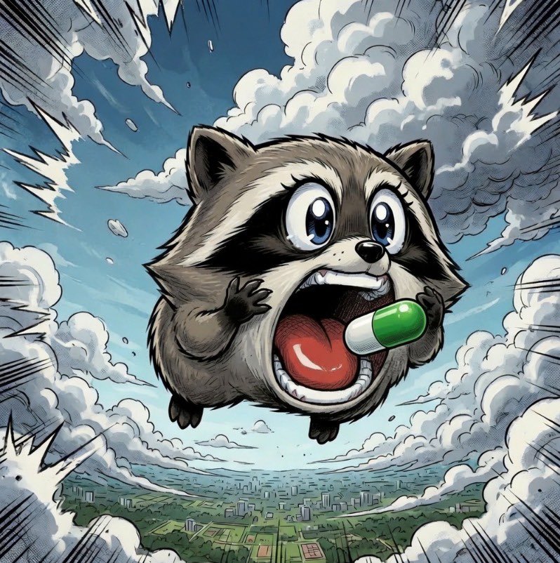 JimothyOnSOL_'s tweet photo. Speed boost pill acquired 🦝 @Pumpfun https://t.co/e4f5Cuk6xd