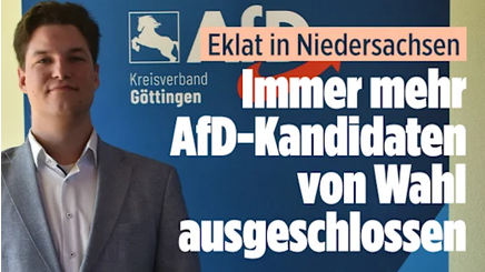TeamSotogrande's tweet photo. 👉Verfassungsschutz und Innenministerium in Niedersachsen sind die wahren DemokratieFeinde.

Wie im Nordkorea-Stil und in bester DDR-Tradition sperren sie mit ihrem „Leitfaden“ AfD-Kandidaten systematisch von Wahlen aus.

Nicht weil die Partei verboten ist, sondern weil sie den Wähler hassen und kontrollieren wollen.

Das ist keine Demokratie. Das ist politische Säuberung.