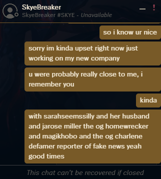SeraphinaSlayz's tweet photo. @sarahseemssilly @SkyeBreaker @LudwigAhgren @G2esports @esports `@Keemstar so BASICALLY i got on league to play league classic and these fucks in the past think they can screenshot me (no photos please) and be good people at the end of the day, when they are literal fans who can not compete with a god, whats a fly to a king. @OTKnetwork #LOL https://t.co/38vEBFizfG