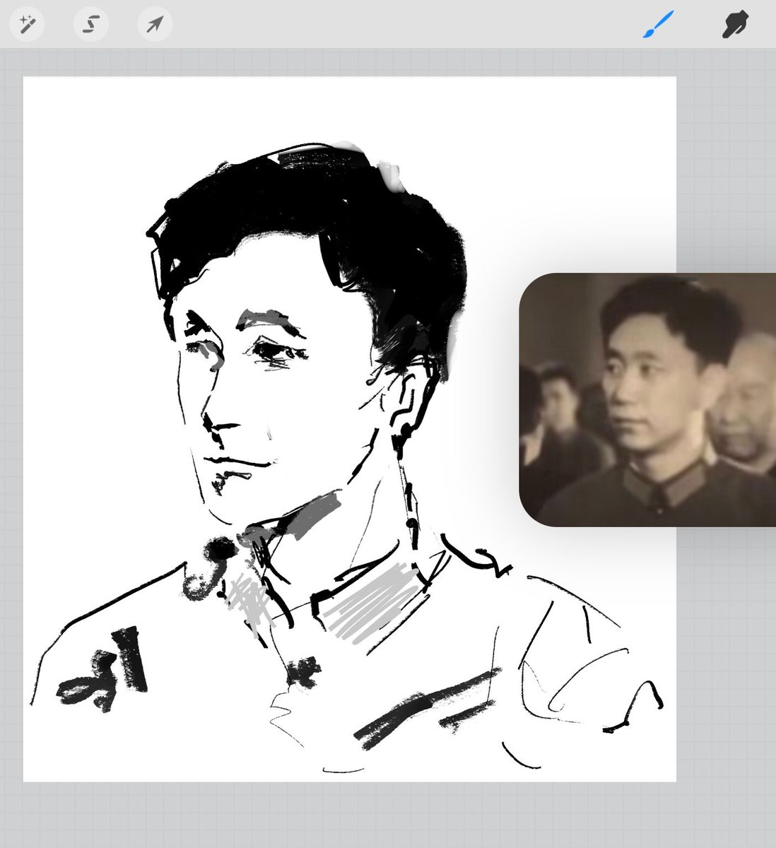 JEY416022's tweet photo. ＃王洪文 ＃왕홍원 ＃디지털드로잉 
 #DigitalDrawing https://t.co/EK5fM40Ifq