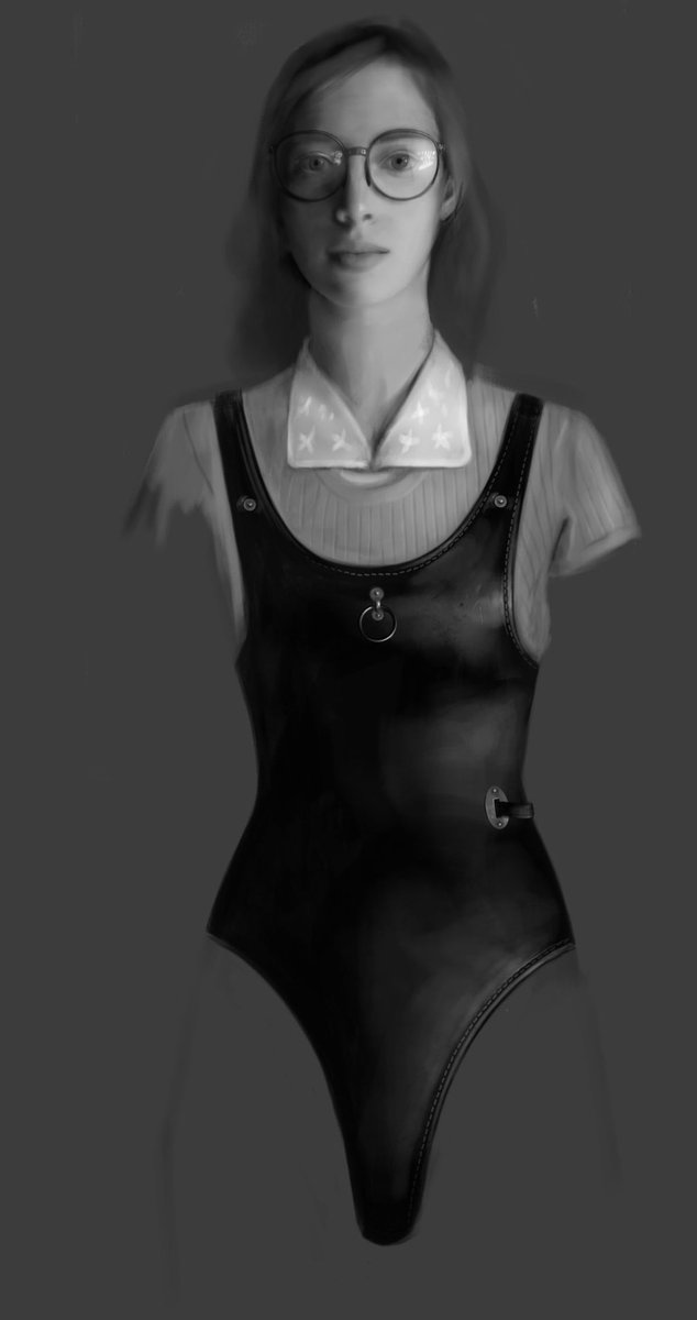 loviante's tweet photo. @2002mmsd Yes, recently I drew an illustration with a geek aspiring mistress. Here's the character: https://t.co/JYPE0CJMJY