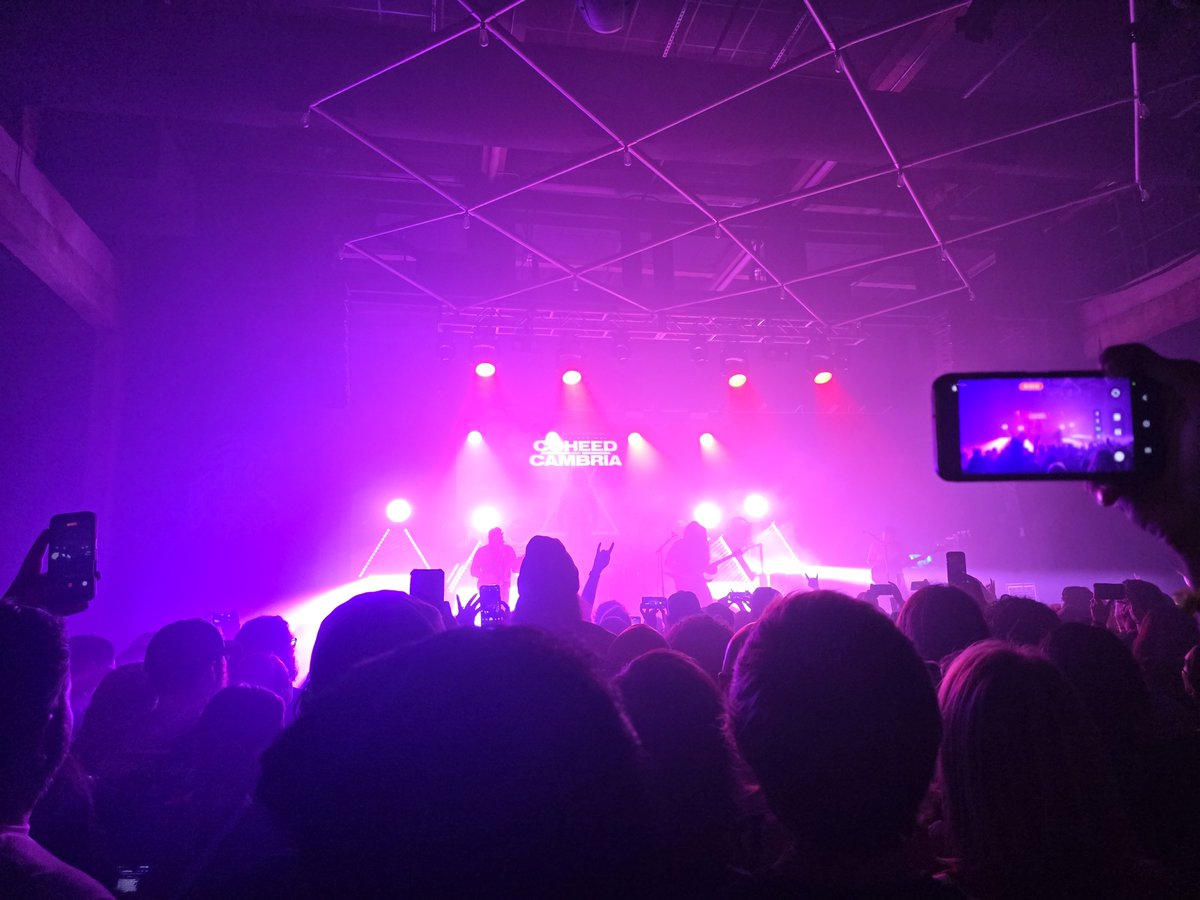 DrPopping's tweet photo. @Coheed was, unsurprisingly, incredible. Heard some unexpected bangers along with the classics. Always a spiritual experience seeing them live. https://t.co/82DYmOI0Wu