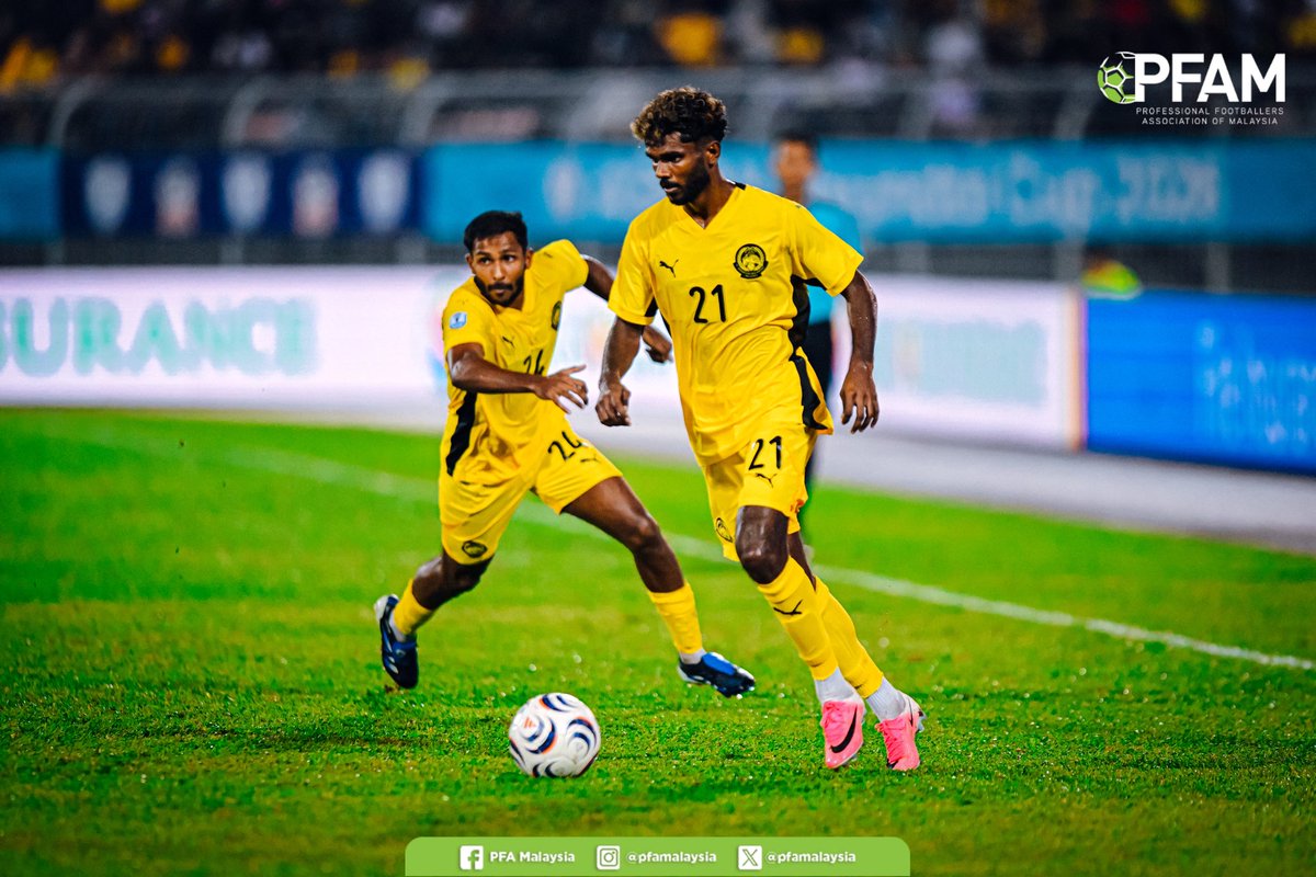 pfamalaysia's tweet photo. Rangkuman perlawanan AFF Hyundai Cup di Stadium Bola Sepak Kuala Lumpur, Cheras menyaksikan Skuad Harimau Malaya berjaya mencatat kemenangan 4-0 ke atas Laos

📸 | Mohd Ezwan Mohd Salleh untuk PFA Malaysia

#PFAMalaysia
#SupportingThePlayers
#BuildingTheGame
#ASEANHyundaiCup2026 https://t.co/WOHkMeyeBZ