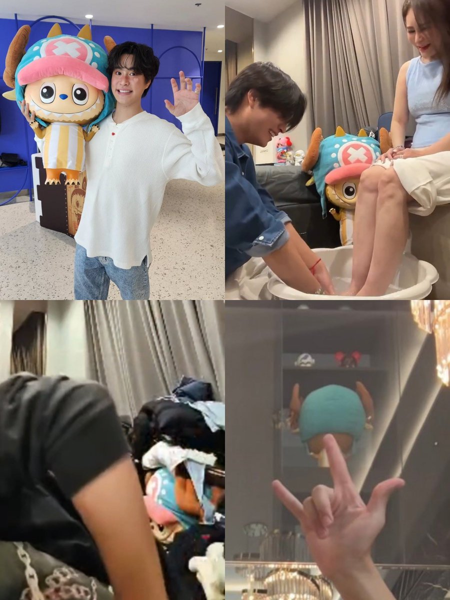 APHIN_NAKA's tweet photo. คนนึงหอบความรักกล่องโตมาให้ในวันเกิด อีกคนก็ดูแลของสิ่งนั้นอย่างดีวางไว้ข้างเตียงนอนตลอด แม้กระทั่งตอนไหว้แม่ตุ๊กตาก็อยู่ด้วย พอขึ้นบ้านใหม่น้องถูกวางอย่างดีอยู่กลางบ้านเลยด้วยซ้ำ น้องคนนั้นยิ้มแก้มแตกแล้งม้างงงงง เนอะ 👀

#GeminiFourth #เจมีไนน์โฟร์ท https://t.co/Z2HPodTEbP