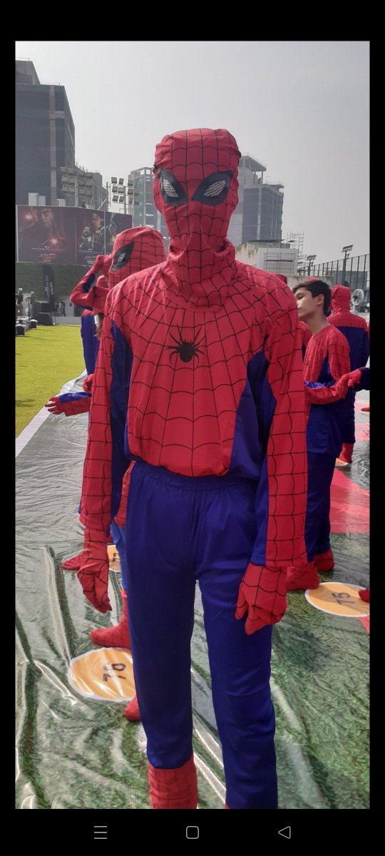BlueBettle18_08's tweet photo. Day 10. The final swing.❤️🕸️
I spent the last 10 days hoping for an invite to today's Spider-Man: Brand New Day special screening in Mumbai.  
I was lucky enough to attend the No Way Home premiere, and I just wanted one more chance to experience that magic. #SpiderManBrandNewDay https://t.co/poDsXM2jNR
