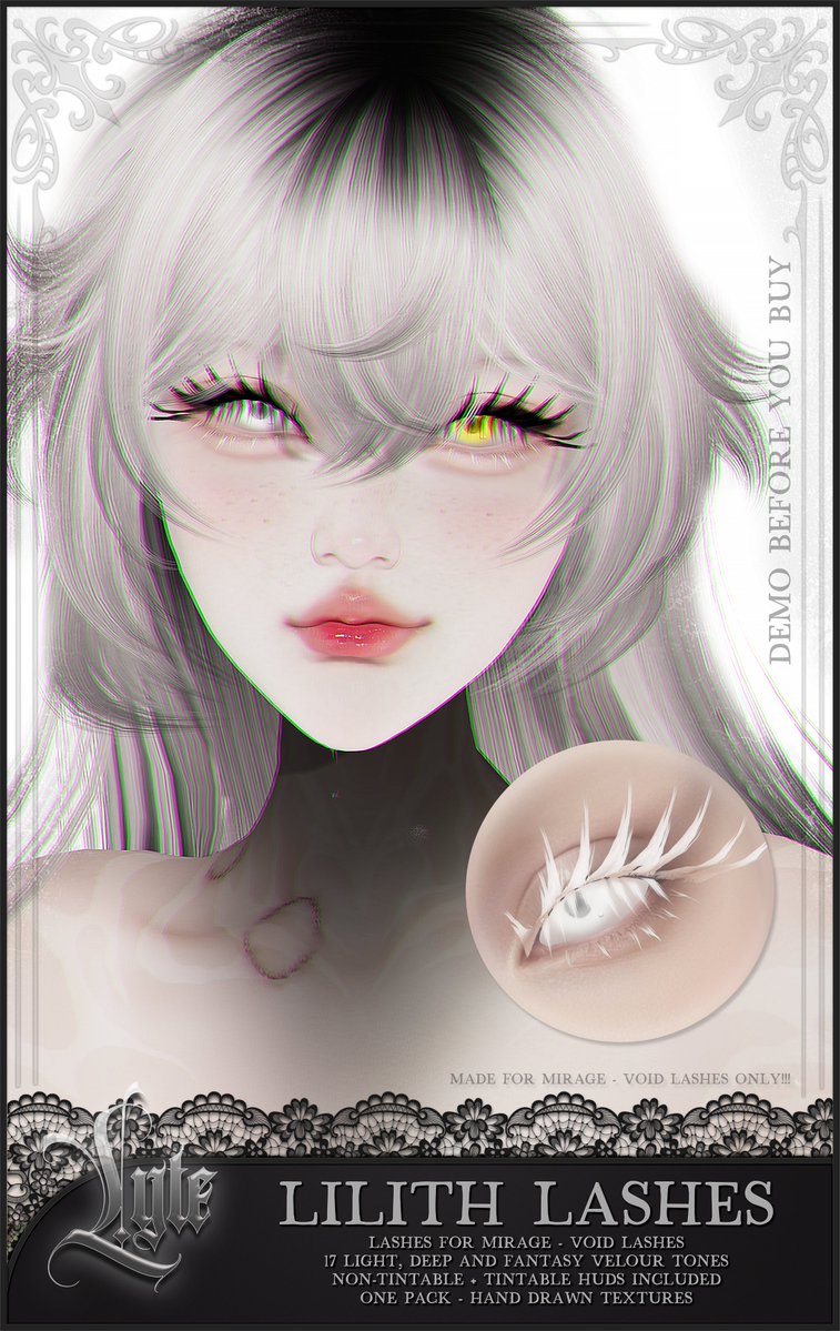 smugkey's tweet photo. ʟʏᴛᴇ. ʟɪʟɪᴛʜ ʟᴀsʜᴇs {ᴍɪʀᴀɢᴇ - ᴠᴏɪᴅ} @ ₩₳₴₮ɆⱠ₳₦Đ!

♡ ʙʟᴇɴᴅᴇᴅ ᴡɪᴛʜ 17 ᴠᴇʟᴏᴜʀ ᴛᴏɴᴇs
♡ ʜᴀɴᴅ-ᴘᴀɪɴᴛᴇᴅ ᴛᴇxᴛᴜʀᴇs
♡ ᴛɪɴᴛᴀʙʟᴇ ʜᴜᴅ

ᴄᴏᴘʏ/ɴᴏ ᴛʀᴀɴsғᴇʀ
ᴜʙᴇʀ: https://t.co/AtAWT5MJZ7 https://t.co/aB05sM6CwP