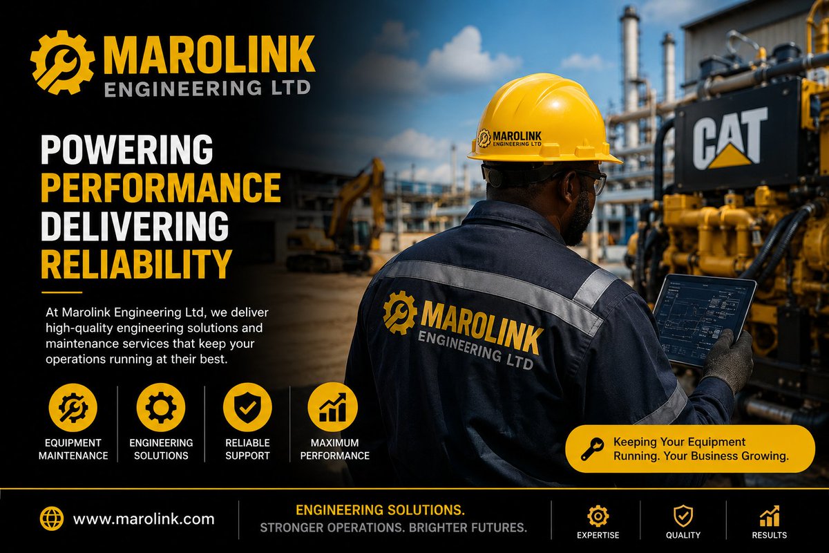 marolink_engr's tweet photo. Advanced CAT technology boosts equipment performance through smart diagnostics, fuel efficiency and predictive maintenance. Marolink helps maximize uptime, reliability and engine life. #CATTechnology #HeavyEquipment #Marolink #Engineering https://t.co/3fzTjiMq1e