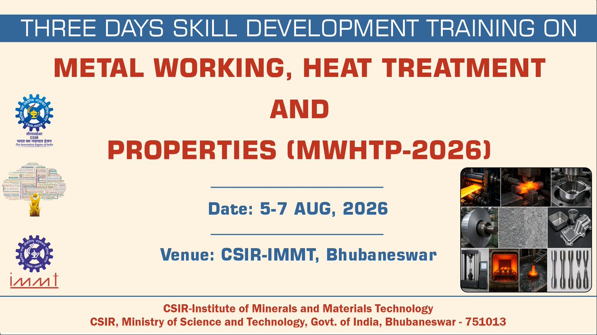 CSIR-IMMT(BBSR) tweet media