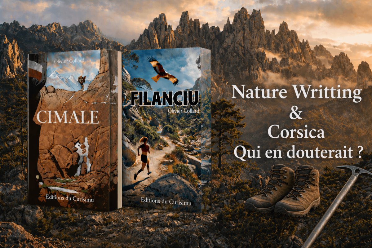 CollardIsa9558's tweet photo. Est-ce qu'on vous a déjà dit que plus de la moitié de la Corse est un PARC NATUREL, un espace préservé (enfin pas totalement à fait) propice à des intrigues de pleine nature ?
TERRA NERA, le "True Nature Writting" imaginé sur les sentiers, ou en bivouac. Du noir, de l'authentique https://t.co/Ph3H2Fy628