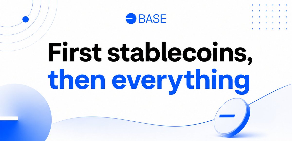 jepcrypto_'s tweet photo. When assets become tokenized, programmable, and move 24/7 on @base, finance starts to change.

The line between saving, spending, and investing begins to disappear.

Money becomes internet-native.

It moves instantly.

It works globally.

It never sleeps.

Today it's stablecoins.

Tomorrow, it's everything.

That's the future @base is building.

And that's why so many people are watching $BASE🔵