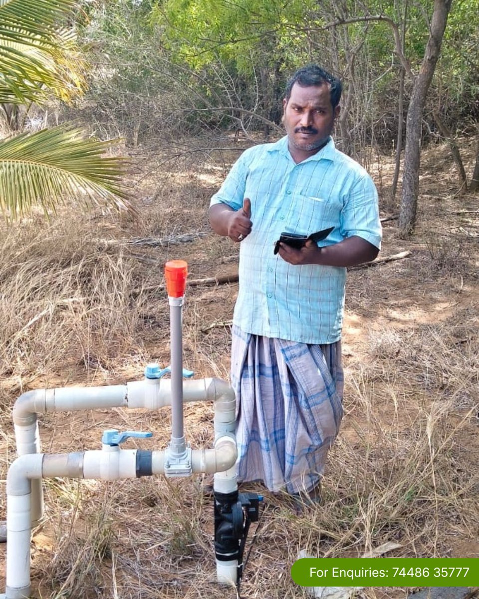 aalroot's tweet photo. 🌱 Another successful Aalroot Smart Irrigation installation! 🎉
 We are happy to complete a new Smart Irrigation System installation for our valued customer, Mr. Murugan, in Tirunelveli.
📞 For enquiries: 74486 35777
#Aalroot #SmartIrrigation #SmartIrrigationSystem #Tirunelveli https://t.co/CBVRHjU7dl
