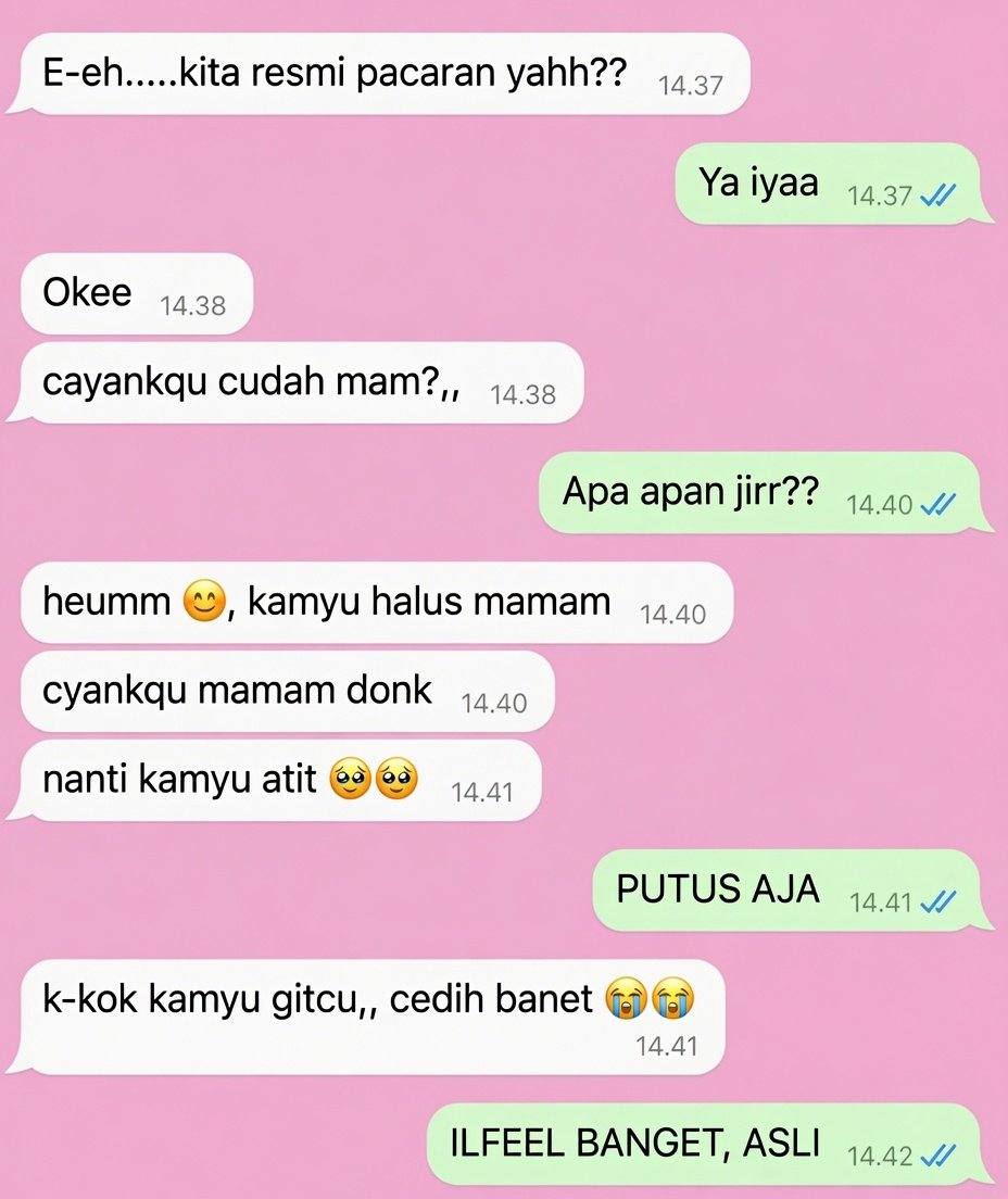 Dothianhmy's tweet photo. Day 1 pacaran langsung ilfeel🤣 https://t.co/g1qb2G0mVb