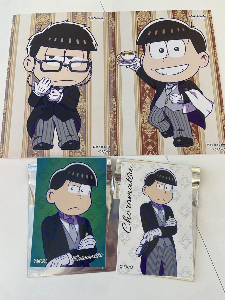 071122k's tweet photo. 【交換】 おそ松さん オシアド

譲
特典
おそ松、一松
トレーディングカード
チョロ松2種

求
同種トド松

都内手渡し、郵送可
ご検討よろしくお願い致します。 https://t.co/X2gGUPrqZn