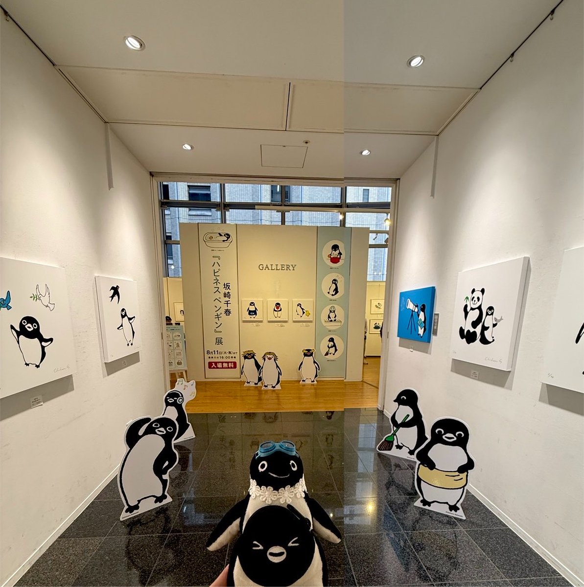 penhachipen's tweet photo. ハピネスペンギン展❣️ https://t.co/gBPmO339ZN