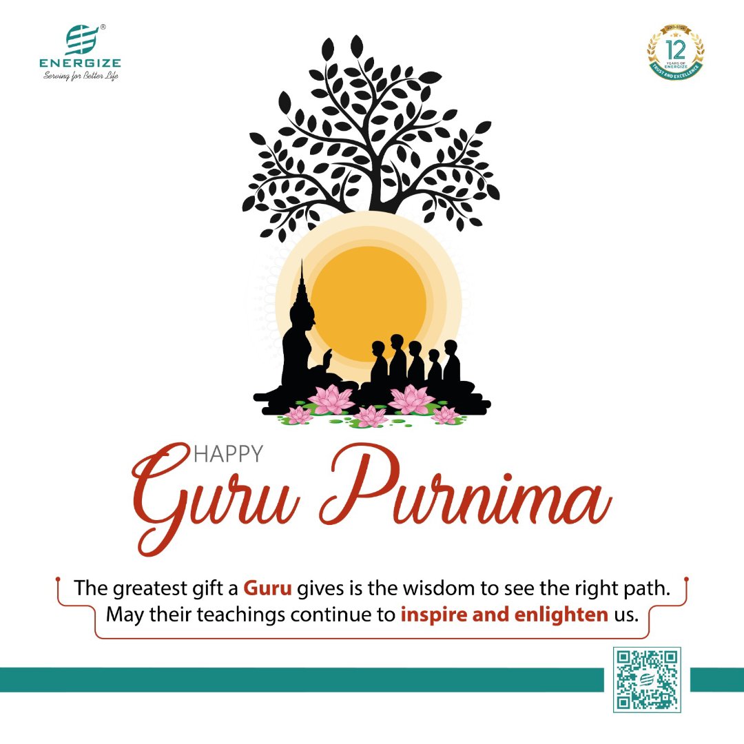 energize_p's tweet photo. At Energize Pharmaceuticals, we celebrate the spirit of learning, mentorship, and continuous growth. Wishing everyone a Happy Guru Purnima!

#GuruPurnima #HappyGuruPurnima #Gratitude #Mentorship #Leadership #Learning #Growth #Healthcare #Pharmaceuticals #EnergizePharmaceuticals https://t.co/a1WrBmZ0gz