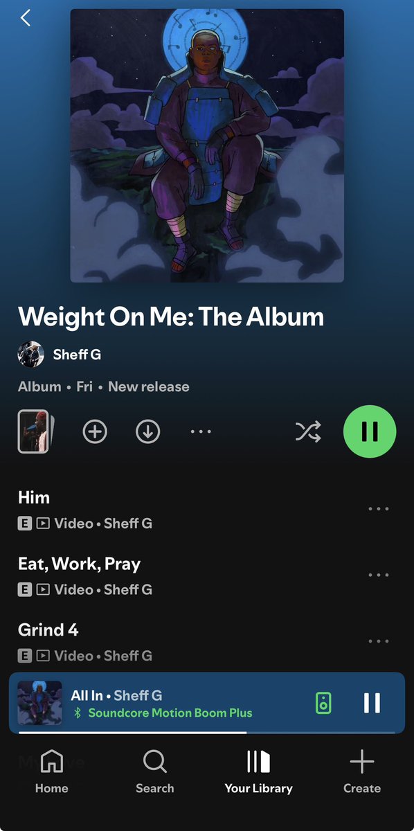 Drew_View's tweet photo. @SheffG83  Surprised me, one of the best hip hop albums of the year so far if not the best. https://t.co/ZKAXhJfNjy