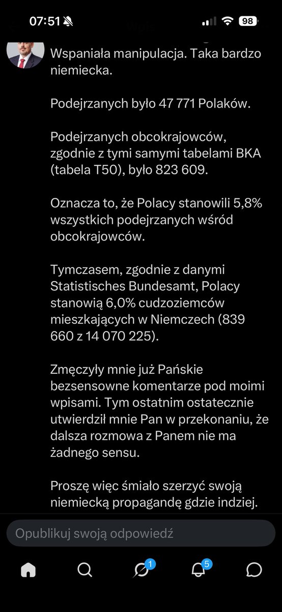 rbastrzyk's tweet photo. @loui_07 Warto oznaczać kogoś gdy odnosi się do jego wpisu. Chyba, że… https://t.co/xiGGhnLUuS