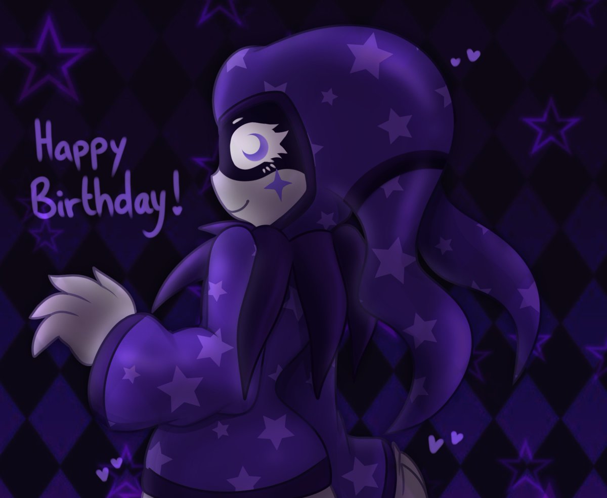 paweves's tweet photo. Happy Birthday @Gloom_wood3D 💜 !! https://t.co/QI4sH0rja5