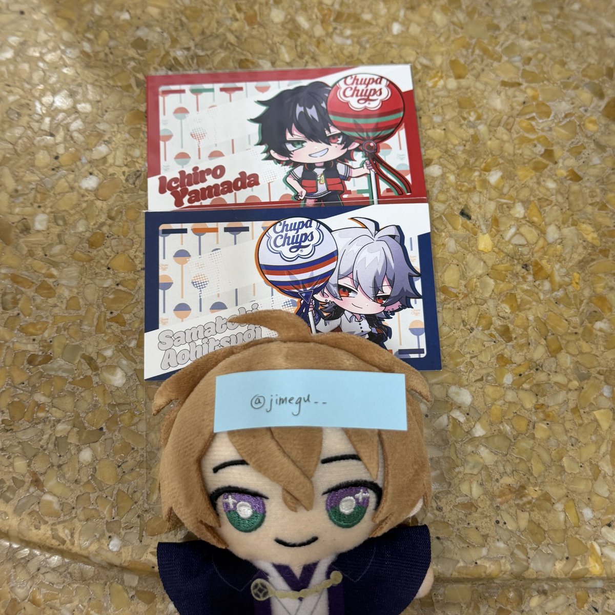 jimegu__'s tweet photo. 【交換】ヒプノシスマイク ヒプマイ チュッパチャプス 松屋 アクキー アクリル キーホルダー

求）
アクキー ：帝統、空却
特典：帝統、乱数

譲）
アクキー ：寂雷、一二三、銃兎
特典：一郎、左馬刻

今日淺草・会場付近手渡し可能です◎
検索からでもお気軽にお声掛けください🙇‍♀️ https://t.co/eurTuTL2si