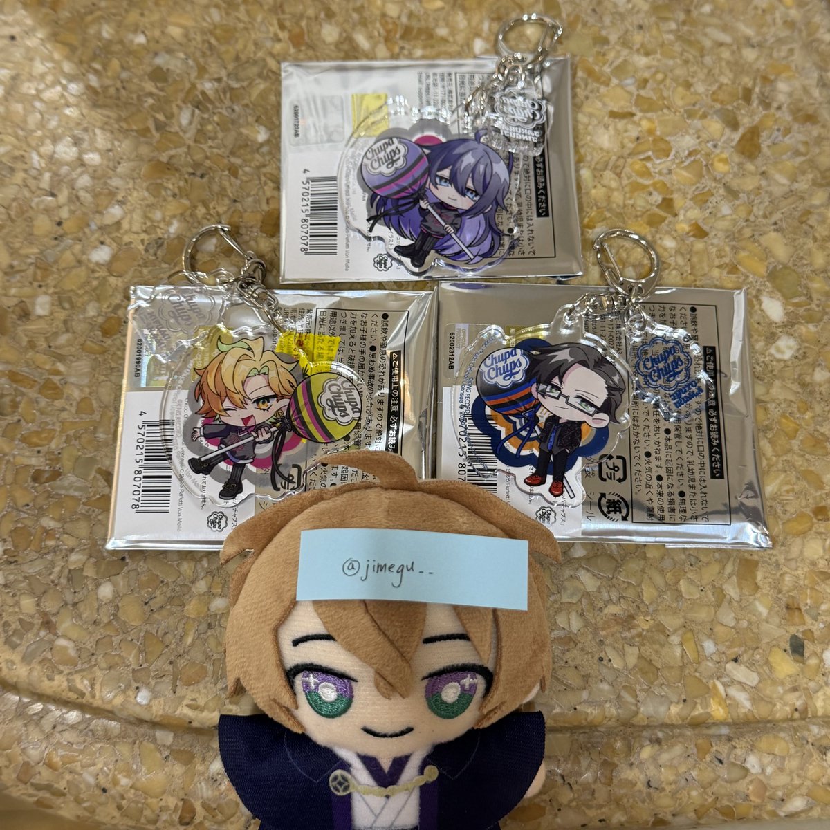 jimegu__'s tweet photo. 【交換】ヒプノシスマイク ヒプマイ チュッパチャプス 松屋 アクキー アクリル キーホルダー

求）
アクキー ：帝統、空却
特典：帝統、乱数

譲）
アクキー ：寂雷、一二三、銃兎
特典：一郎、左馬刻

今日淺草・会場付近手渡し可能です◎
検索からでもお気軽にお声掛けください🙇‍♀️ https://t.co/eurTuTL2si