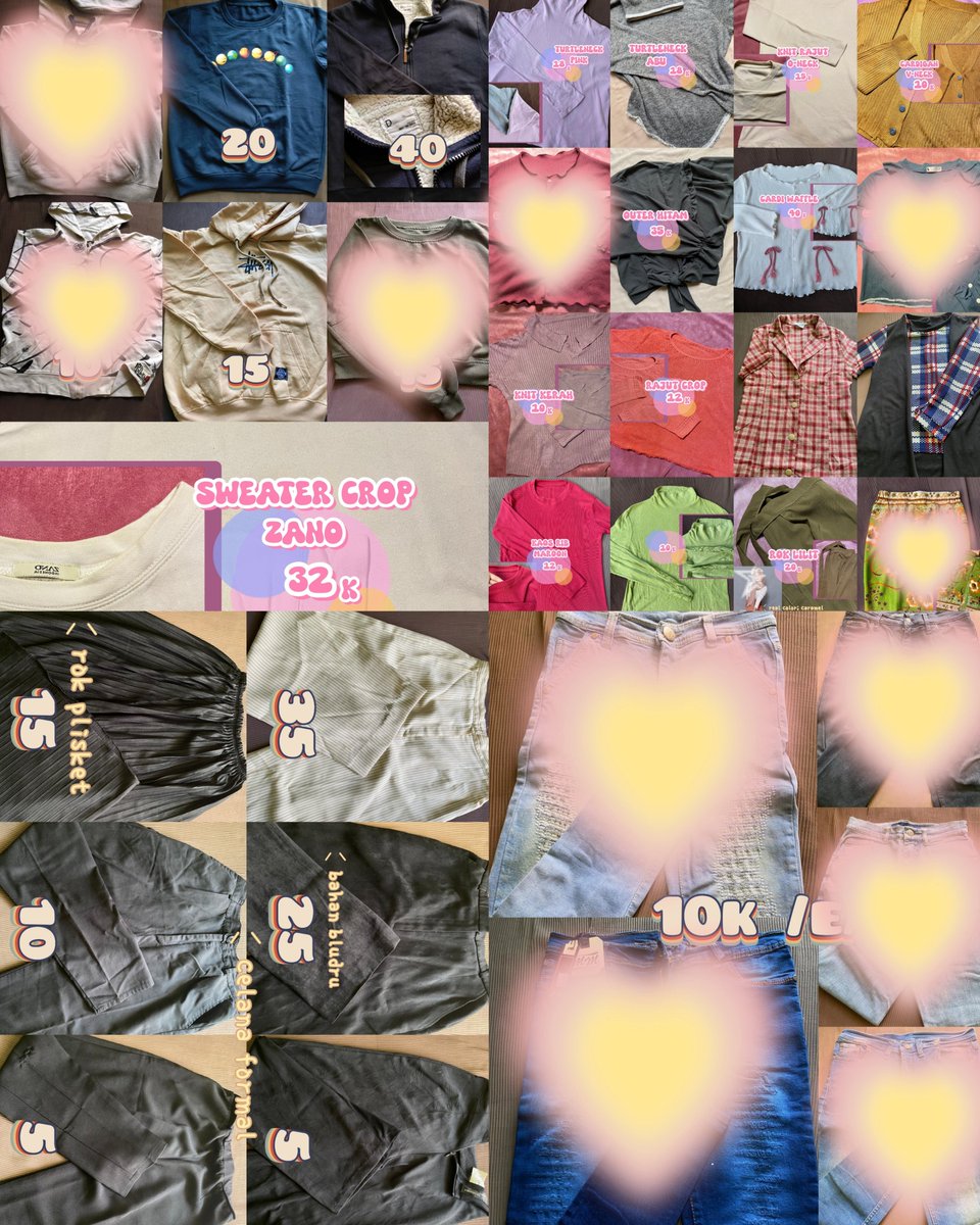 assyifla's tweet photo. update preloved ‼️ 
wts baju atasan ; celana rok bawahan
kaos , blouse , kemeja , jaket hoodie sweater zipper oversize , stripe polkadot , tunik , dress inner , rajut knit rib , bahan formal , hijab jilbab kerudung segitiga segiempat bergo pashmina kaos jersey rayon
🍊 semarang https://t.co/UbNlEvOXj5