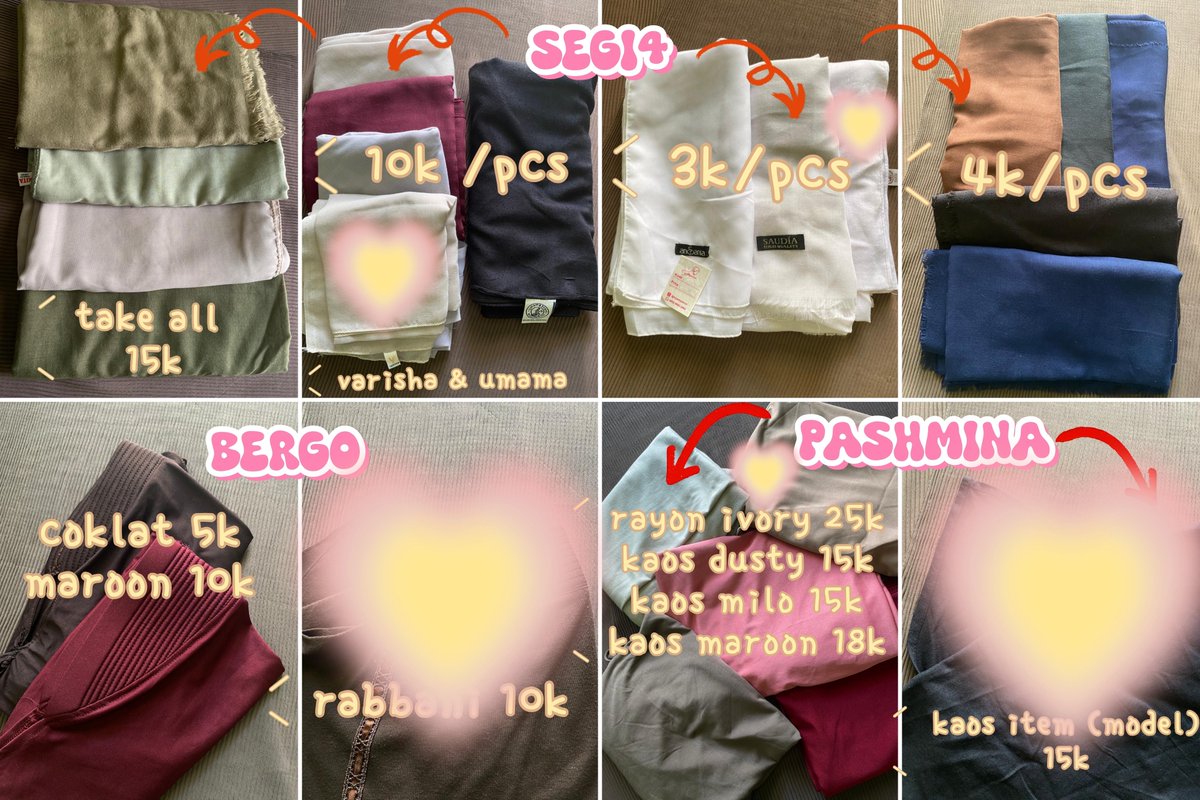 assyifla's tweet photo. update preloved ‼️ 
wts baju atasan ; celana rok bawahan
kaos , blouse , kemeja , jaket hoodie sweater zipper oversize , stripe polkadot , tunik , dress inner , rajut knit rib , bahan formal , hijab jilbab kerudung segitiga segiempat bergo pashmina kaos jersey rayon
🍊 semarang https://t.co/UbNlEvOXj5