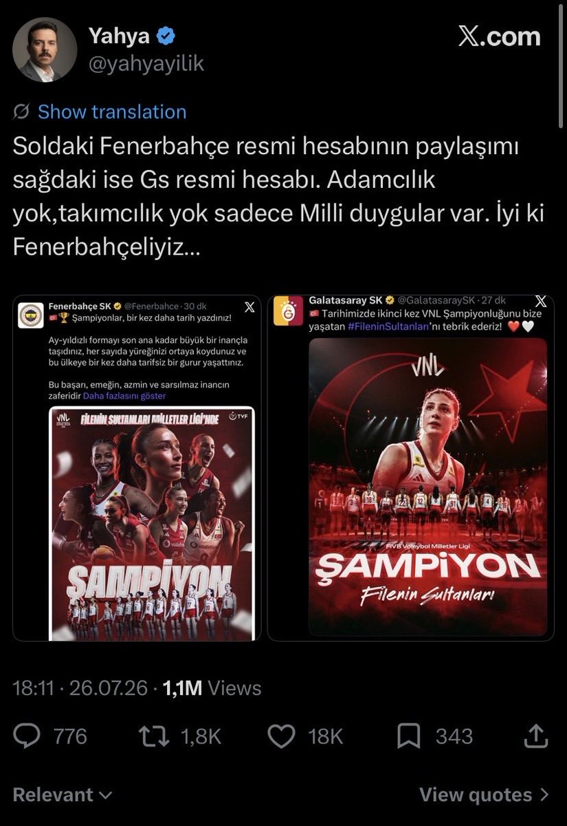 gslijabagi's tweet photo. Sahada ter döken ve şampiyonluğu getiren 7 oyuncudan sadece İlkini fotoya koymayan Fenerbahçe. Ama tek oyuncusu İlkini ön plana koyduğu için bölücü, ayrımcı ve takımcı olmakla suçlanan Galatasaray. Ve bundan etkileşim kasmaya çalışan Fbli yönetici Hulusi: https://t.co/hEg0KJYVKB