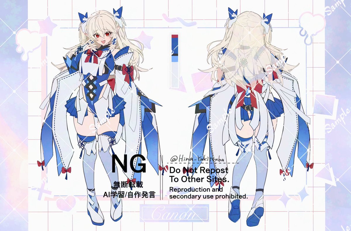 Hina_Yukitsuba's tweet photo. リクエストありがとうございました！🩵❤️ https://t.co/P68MSjYNml