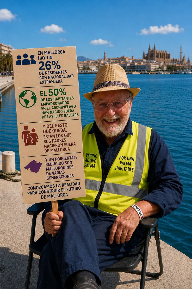 DidacSpolo's tweet photo. 🍅🌶️🧅 Mallorca ya es un auténtico TRAMPÓ de políticos, forasteros y turistas.
Culpar solo al turismo de la saturación, cuando casi el 50 % de los residentes no ha nacido en Baleares, es puro cinismo.
Años de políticas, millones gastados... y el resultado es el mismo: un fracaso rotundo. ‼️
👍 LA SOLUCIÓN EN: ⬇️
https://t.co/FHbSpC8ISj