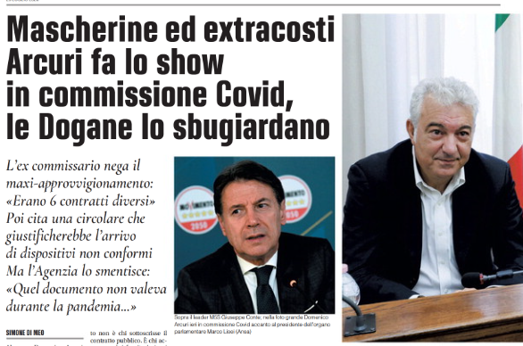 Siddh60's tweet photo. Fanno i finti fessi per non andare alla guerra.
#Arcuri #Conte #SPERANZA #mascherine https://t.co/9psfH31H94