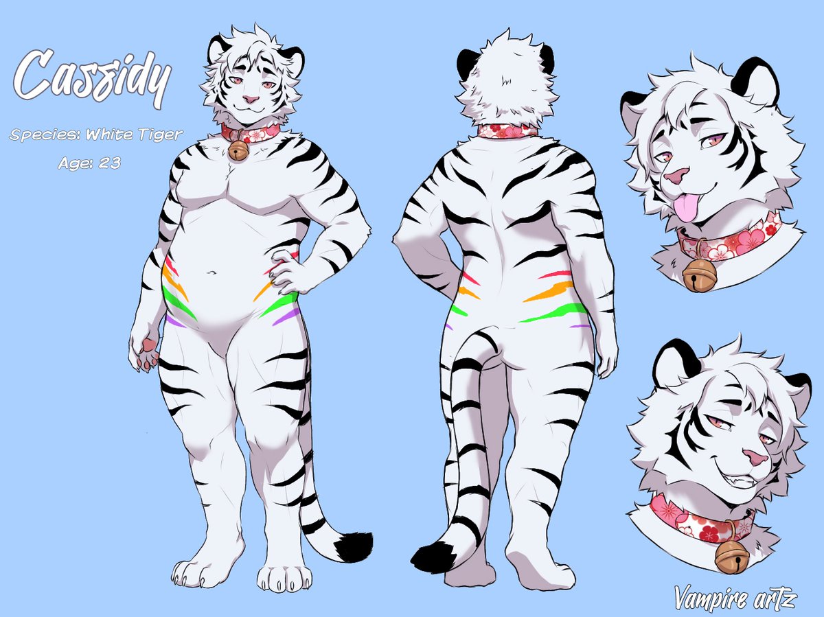 thearttavern's tweet photo. Tiger ref sheet successfully completed for @Trit_furry 
It started great and ended well
And trit was one hell of a satisfied customer 
If you n want to get your sona brought to life here I am 
I am still open☺️☺️☺️
#furryartㅤㅤㅤ #commissionㅤ #furrycommission #vgen #digitalart https://t.co/4XLhp25sxD