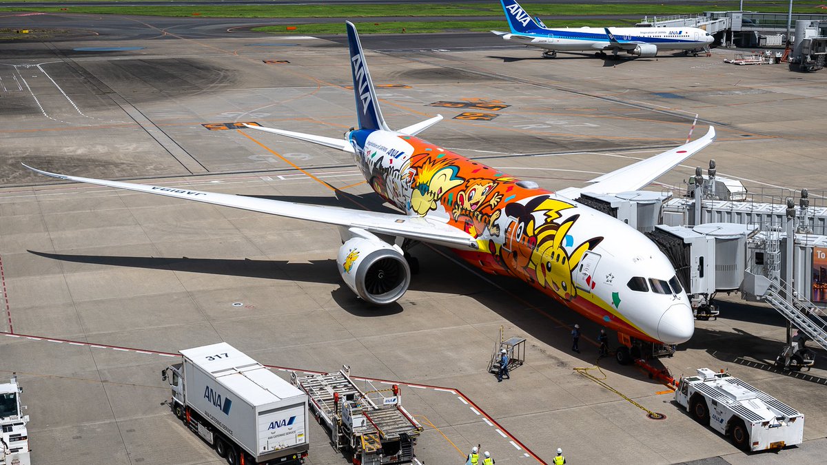 YJa8161's tweet photo. 07/29/26 RJTT/HND 羽田空港
All Nippon Airways-ANA
787-8 / JA819A

ポケモンジェット 赤 https://t.co/iY7sjXZPU4