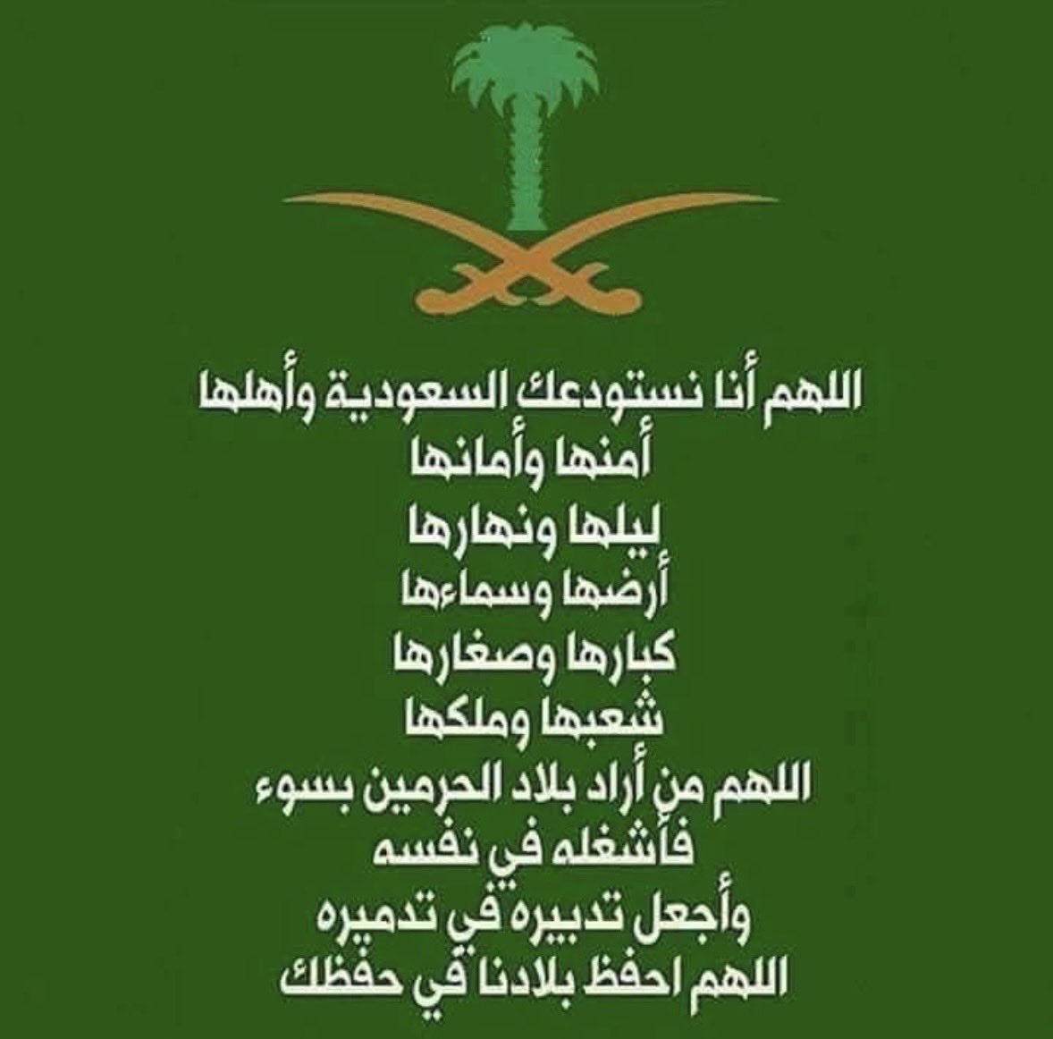yylbdy166367's tweet photo. @fayez_malki السعوديه خط أحمر 
وبالها وصبرها طويل 
واذا تكلمت اسمعت 
واذا ضربت أوجعت 
حفظ الله المملكه ملكا وولي عهدا وحكومه وشعبا 
ونحن معي السعوديه العظمي الي آخر نفس في حياتنا 
وتحت أمرها والله عل مانقول وكيل 💚🇸🇦🇸🇦🇸🇦🇸 https://t.co/ZNWqheSf08