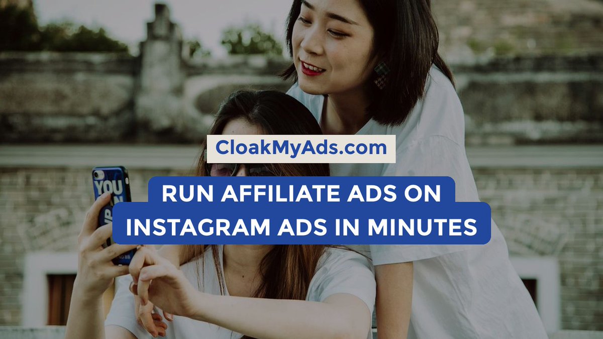 CloakMyAds's tweet photo. Here’s a simple solution for running affiliate ads on Instagram in minutes.

CloakMyAds helps you launch cleaner campaigns faster and pay with crypto like $DASH, $DOT, $LTC, and more. https://t.co/p9vw46pXoC