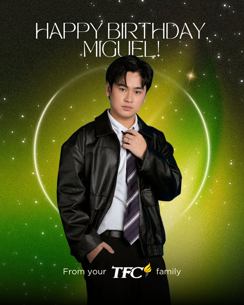 KapamilyaTFC's tweet photo. Happy Birthday, Miguel! 🤩🎉
Your TFC family wishes you all the best ✨

@miguelvrgr_ofc 
#MiguelVergara #HappyBirthdayMiguel #TFC #TheFilipinoChannel https://t.co/VYNXol8psD