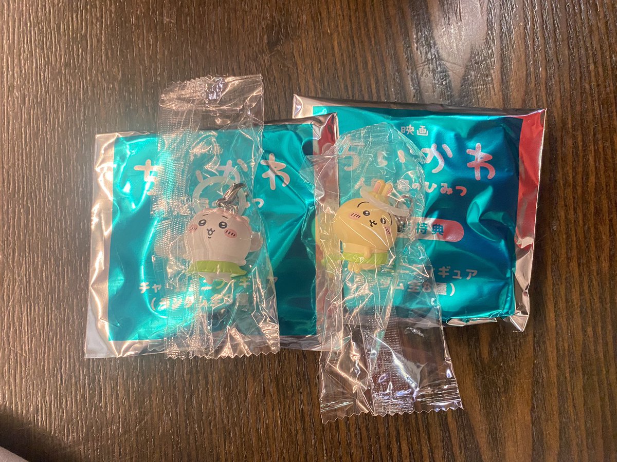 188_166_155's tweet photo. 🌷『譲』うさぎ、ちいかわ(友人分)

🌷『求』
モモンガ、ハチワレ(友人分)
うさぎはモモンガとの交換優先

・本日舞浜イクスピアリにて交換希望

お心当たりありましたらお気軽にお声がけください🙇‍♂️
　
ちいかわ　映画　人魚のひみつ　特典めじるしチャーム　交換 https://t.co/WsPfBENPw7