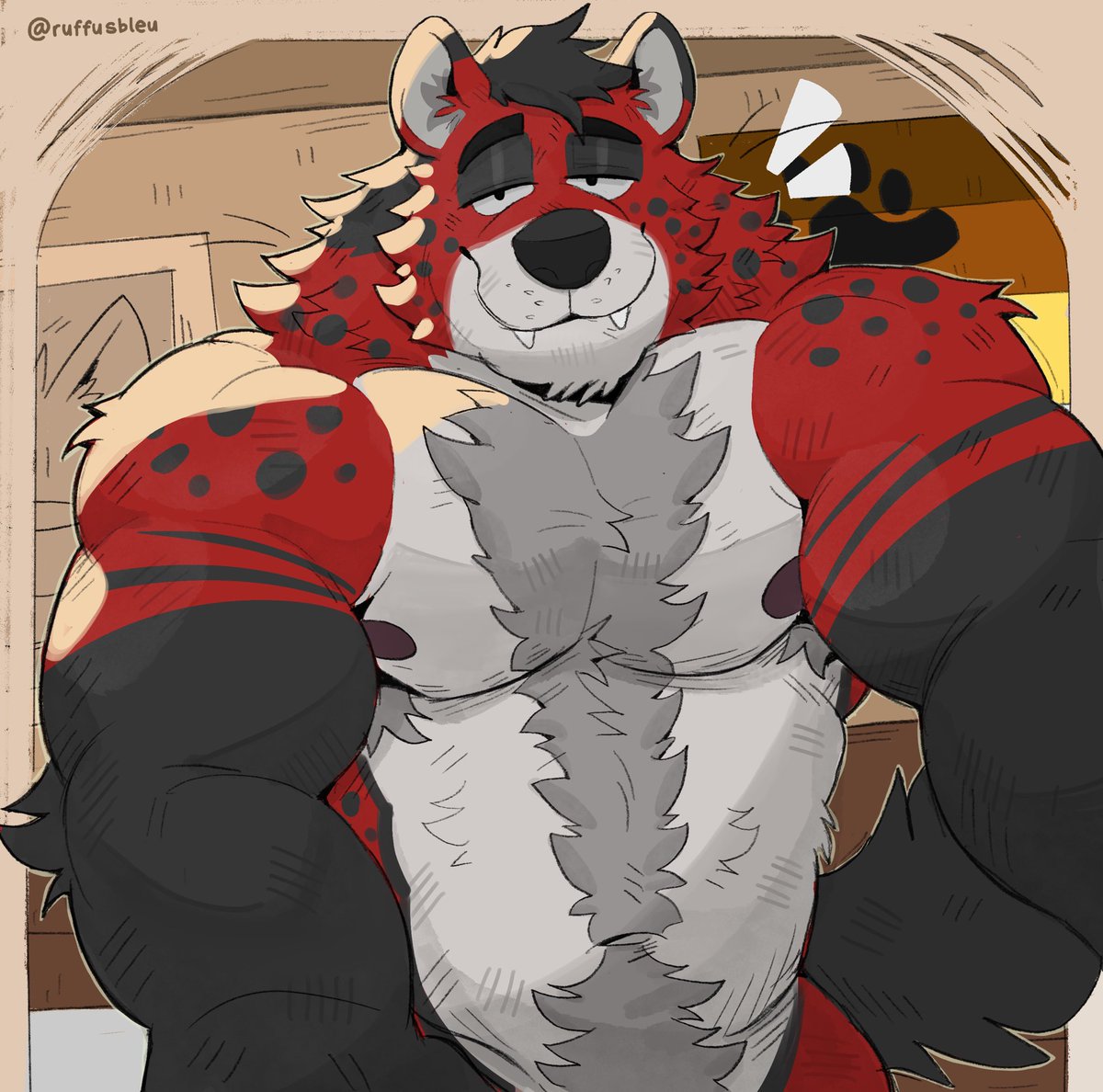 snap_hyena's tweet photo. “you can do more than just stare”

art by @ruffusbleu https://t.co/sEumlD1cTx