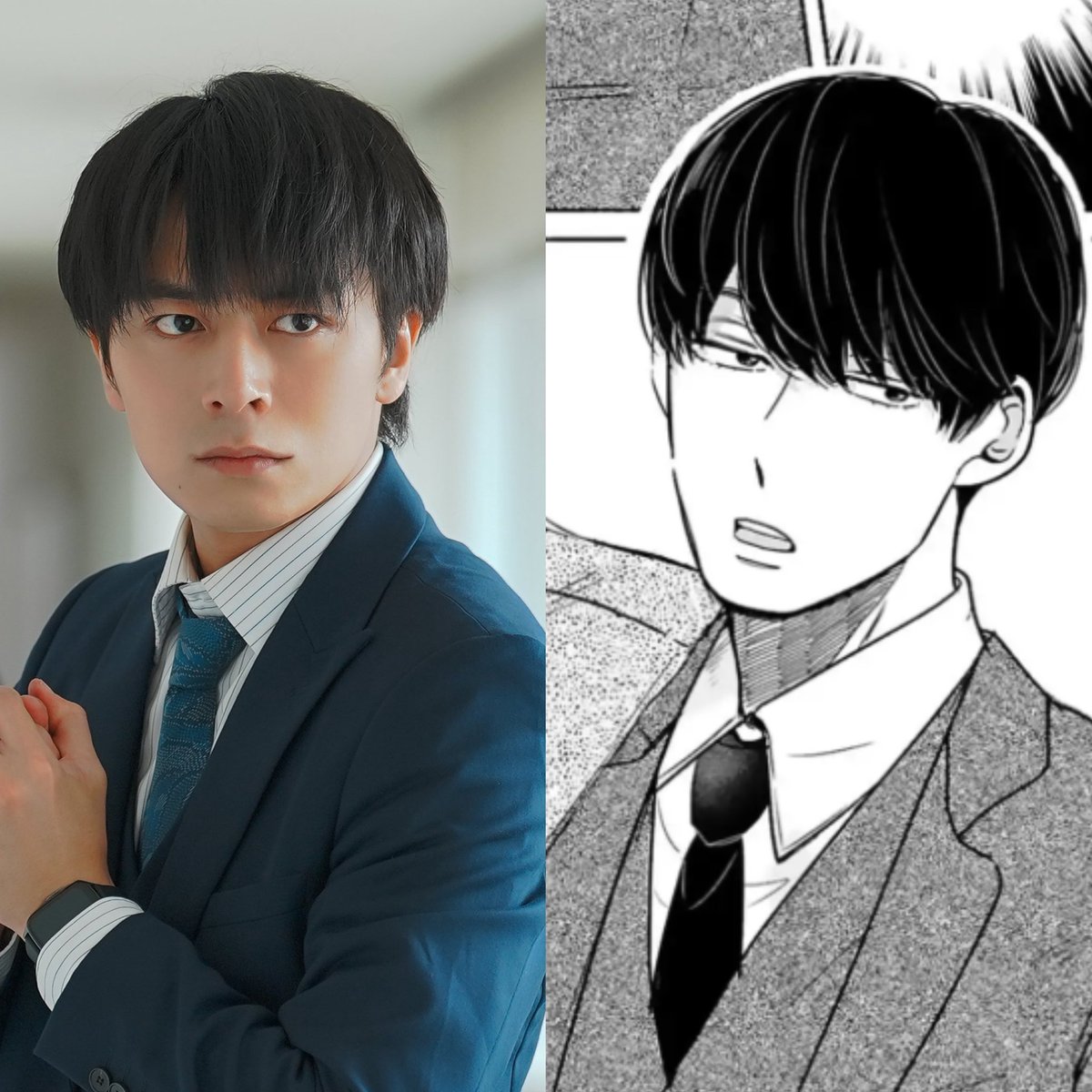 naniwaluckygirl's tweet photo. this casting is perfect⭐️🩷#dutyfirstkisslater #キスは捜査のあとで https://t.co/5yty6pcurc