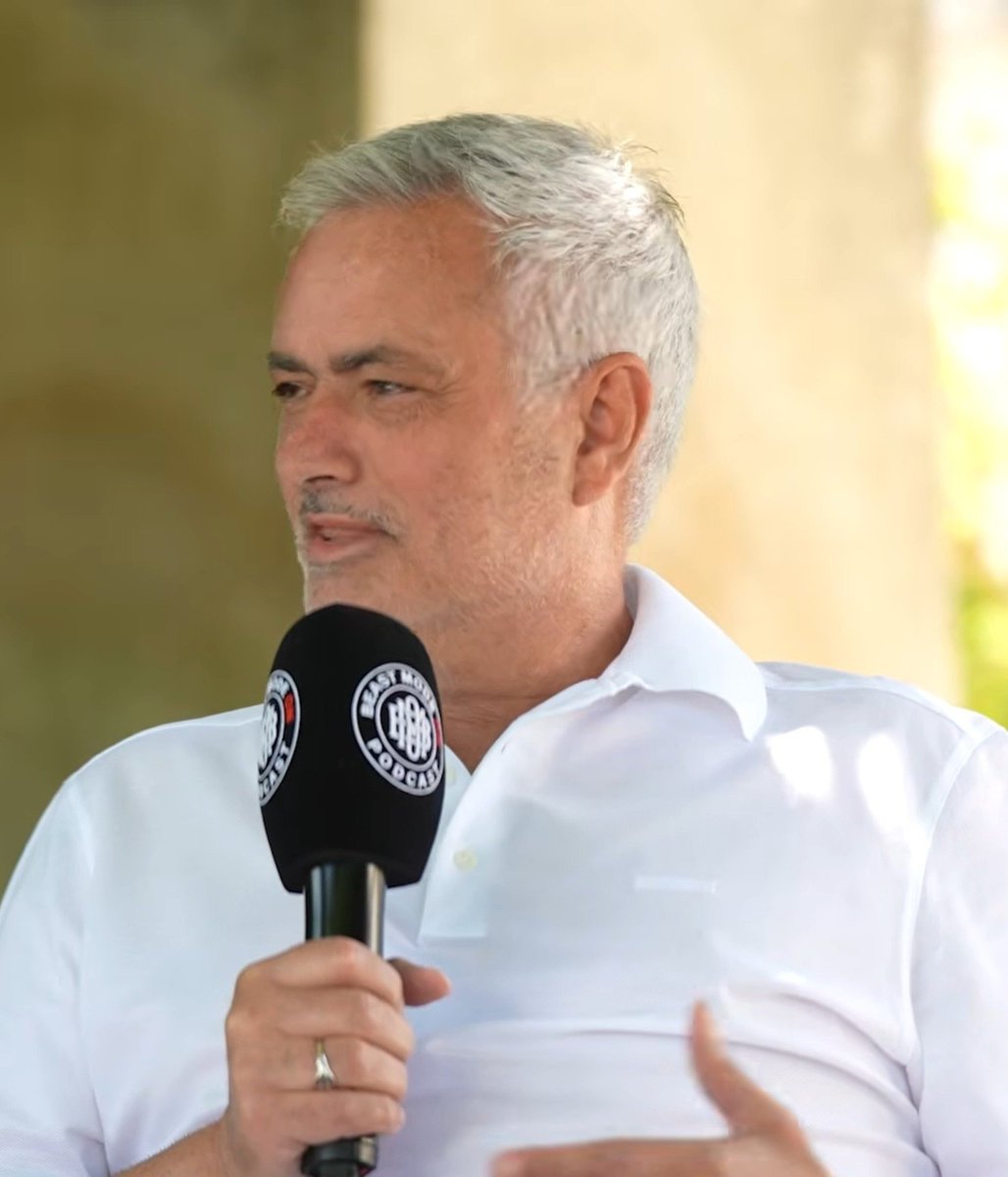 Trollkickoff's tweet photo. 🚨🗣️🇵🇹 José Mourinho on why Karim Benzema was so important for Cristiano Ronaldo:

"The best compliment I can give Karim Benzema is that he was Cristiano Ronaldo's favourite strike partner at Real Madrid. For Cristiano to truly love playing with another striker, that player has to do so much for him and for everyone around him."

"Karim is probably the only No. 9 I know who isn't selfish. He's a striker who always thinks about the team before himself. The way he combines and interacts with his teammates is simply fantastic."

"He's getting older, but somehow his body looks younger. He takes incredible care of himself. His life changed a lot compared to his younger years, and today he's the definition of a true professional."

"Karim Benzema is absolutely incredible.