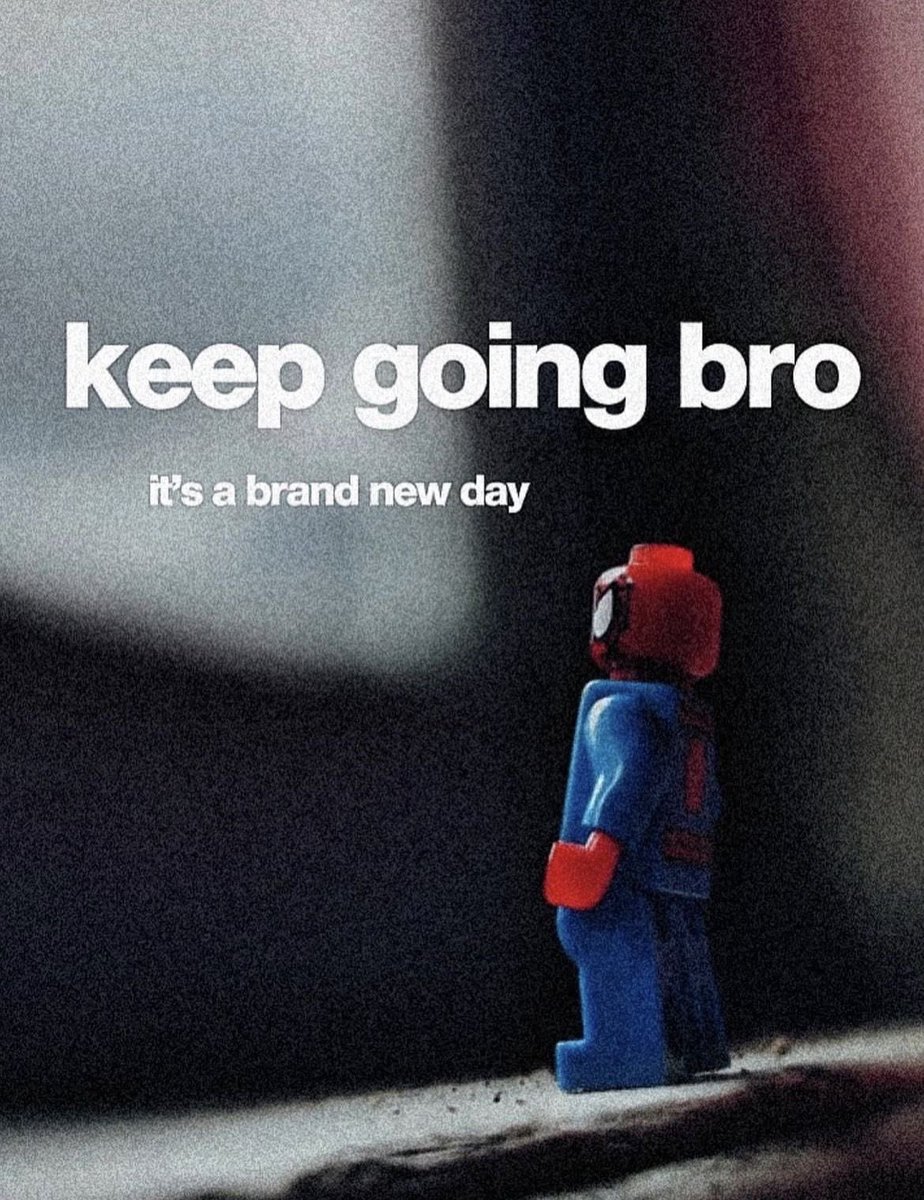 SpiderManVibe's tweet photo. keep going web-heads

it’s a brand new day https://t.co/IKWbgyr6Kc
