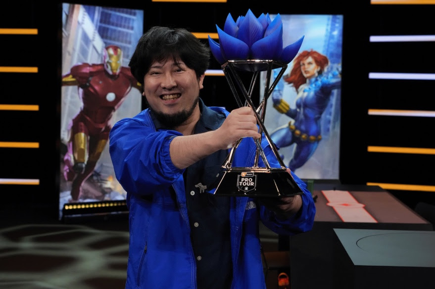 KAI_YOU_ed's tweet photo. 『マジック：ザ・ギャザリング』市川ユウキ選手、プロツアー初優勝　10年以上追った悲願のタイトル
https://t.co/UgNoI8SJQV

賞金総額50万ドル（約8000万円）を懸けて競う『マジック』の国際大会で市川ユウキ選手が初優勝。競技プレイとストリーマー活動の二刀流で知られるトップ選手です👏 https://t.co/zIOSKlnvZI