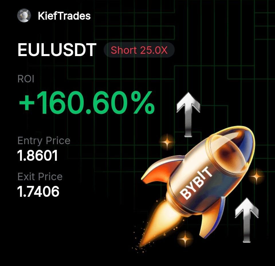 KiefTrades_'s tweet photo. $eul #eulusdt

TP1 HIT💸
SL added to breakeven (1.86) https://t.co/PSViqw3KzL