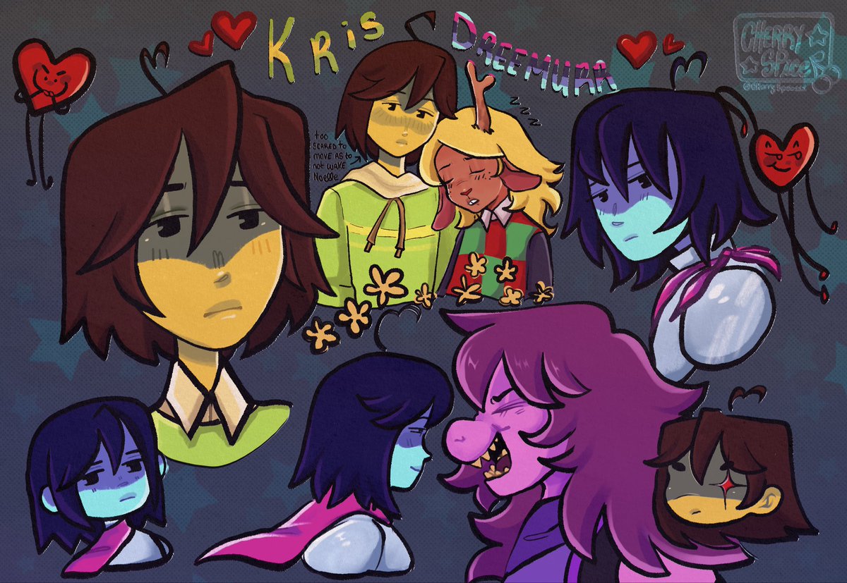 CherrySpice111's tweet photo. #krisdreemurr sketchpage :0 #deltarune #fanartㅤㅤㅤㅤ https://t.co/b3auwogyJO