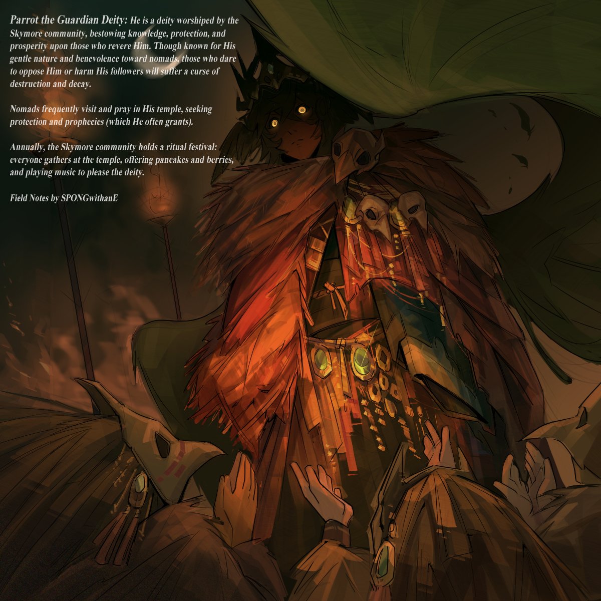 SPONGwithanE's tweet photo. #unstableuniverse #unstablesmp #parrotx2

UU ( Folk Horror AU): Parrotx2 https://t.co/P21Kj47d48