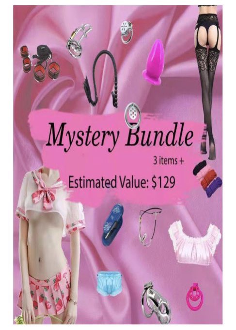 KateGilber25211's tweet photo. MYSTERY BUNDLES GIVEAWAY!!!🎁
Join the giveaway and win the most cutest sissy necessities. And this sissy starter pack is worth more than $$$ so make sure you join so fast How to be among?

To enter:
✅ Follow
💗 Like this post
💬 Comment “I need”
🔁 RT to spread the word

Good luck everyone