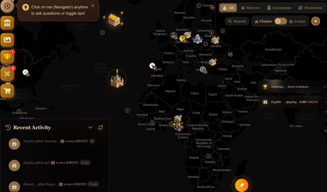 Movers Map 💛 🚧 tweet media