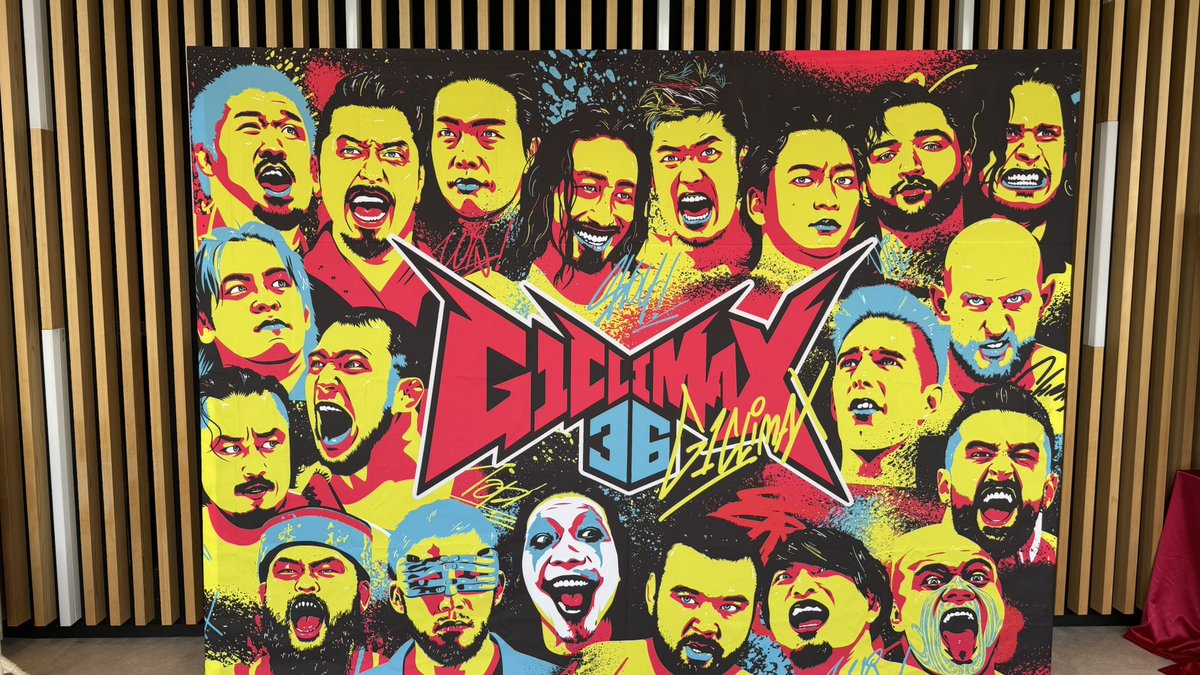 njkikaku's tweet photo. 【本日、18:30Gong!!】

大和大学 大和アリーナ

#njpw #G1CLIMAX36 https://t.co/6aKUDfjDL5